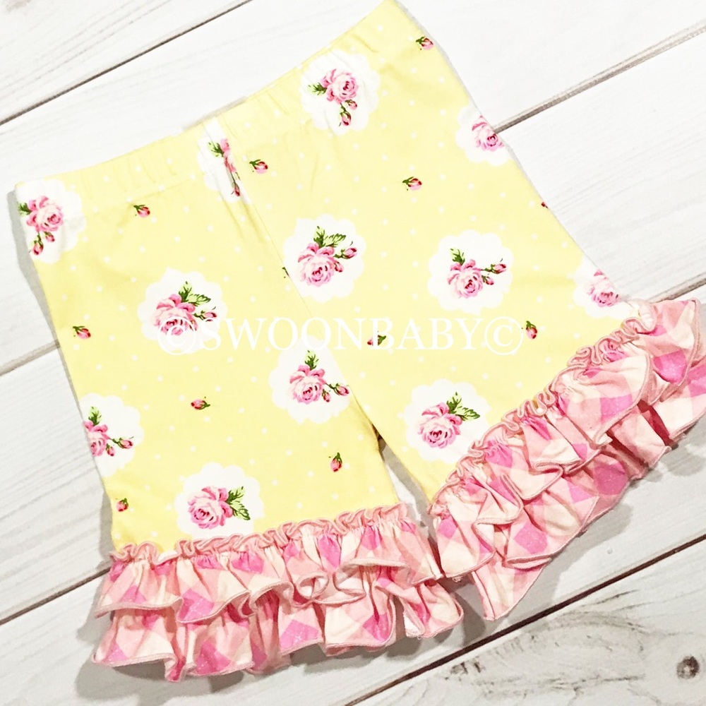 NWT Swoon Baby Shabby Rose Shorts